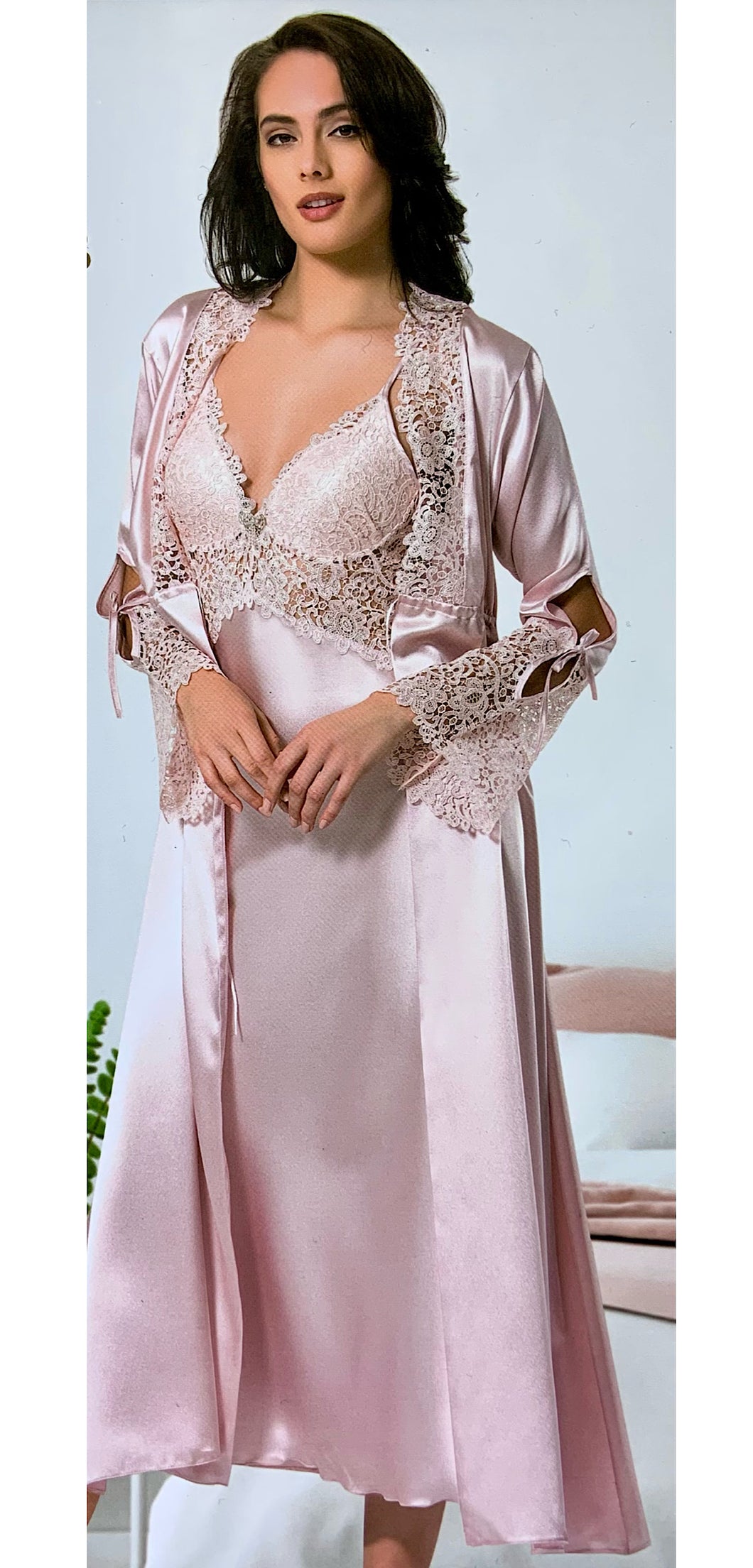 Sleeping gown sale silk